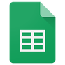 Picture of Google Sheets Icon  