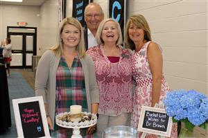 Celebrating Dr. Brown's retirement 