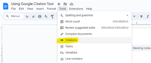 citation tool