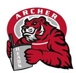 Archer Tiger reads a book 