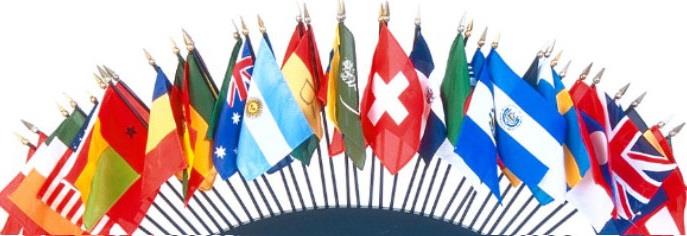 flags from around the world 
