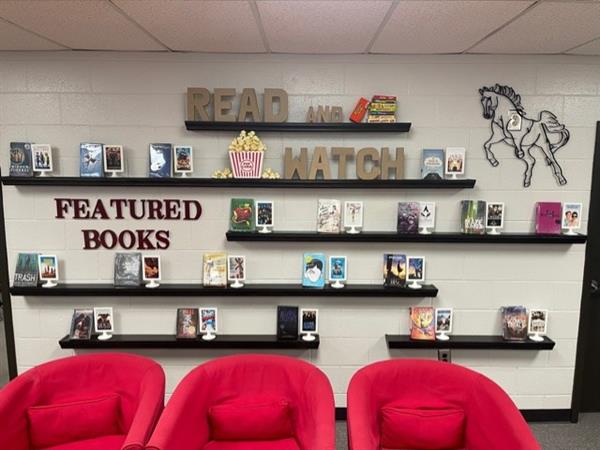 Floating Shelves Area